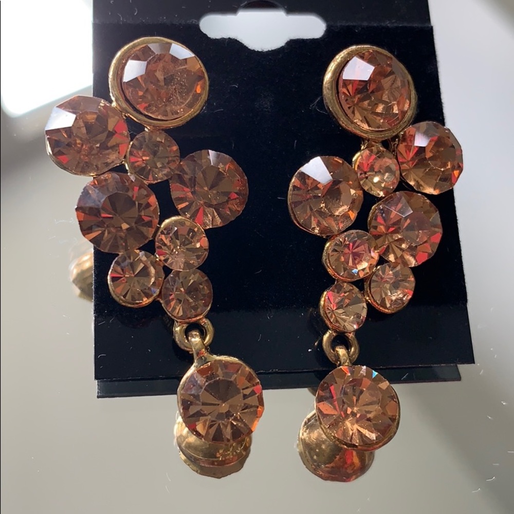 Dazzling earrings
